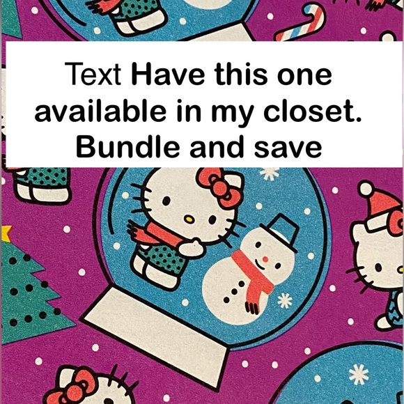 Hello kitty wrapping paper brand new - Picture 4 of 5